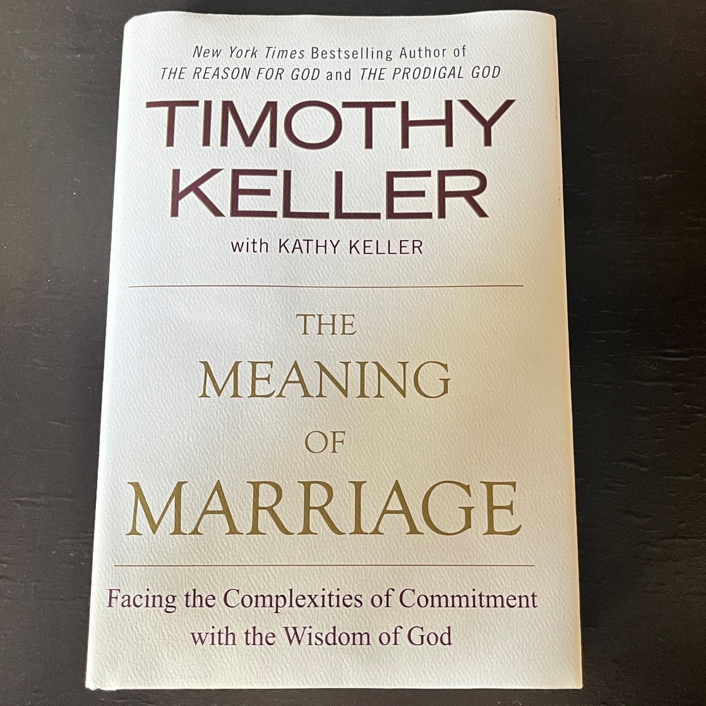 Timothy Keller The Meaning of Marriage Book and Study Guide